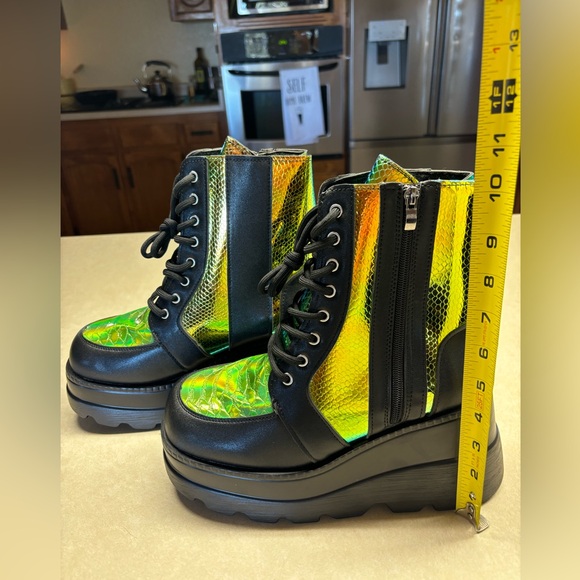 Halloween or Rave platform boots - Picture 4 of 5